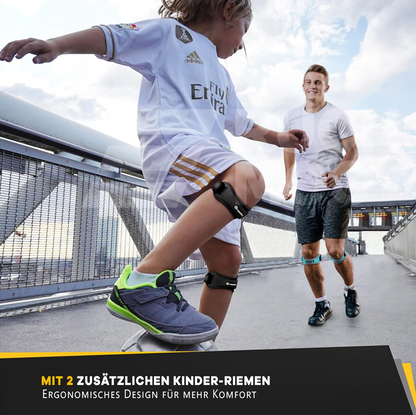 2er-Pack Kniebandagen für Damen und Herren, Patella-Kniestützgurt