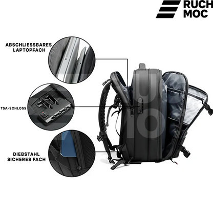 Vakuumrucksack für Training und lange Reisen